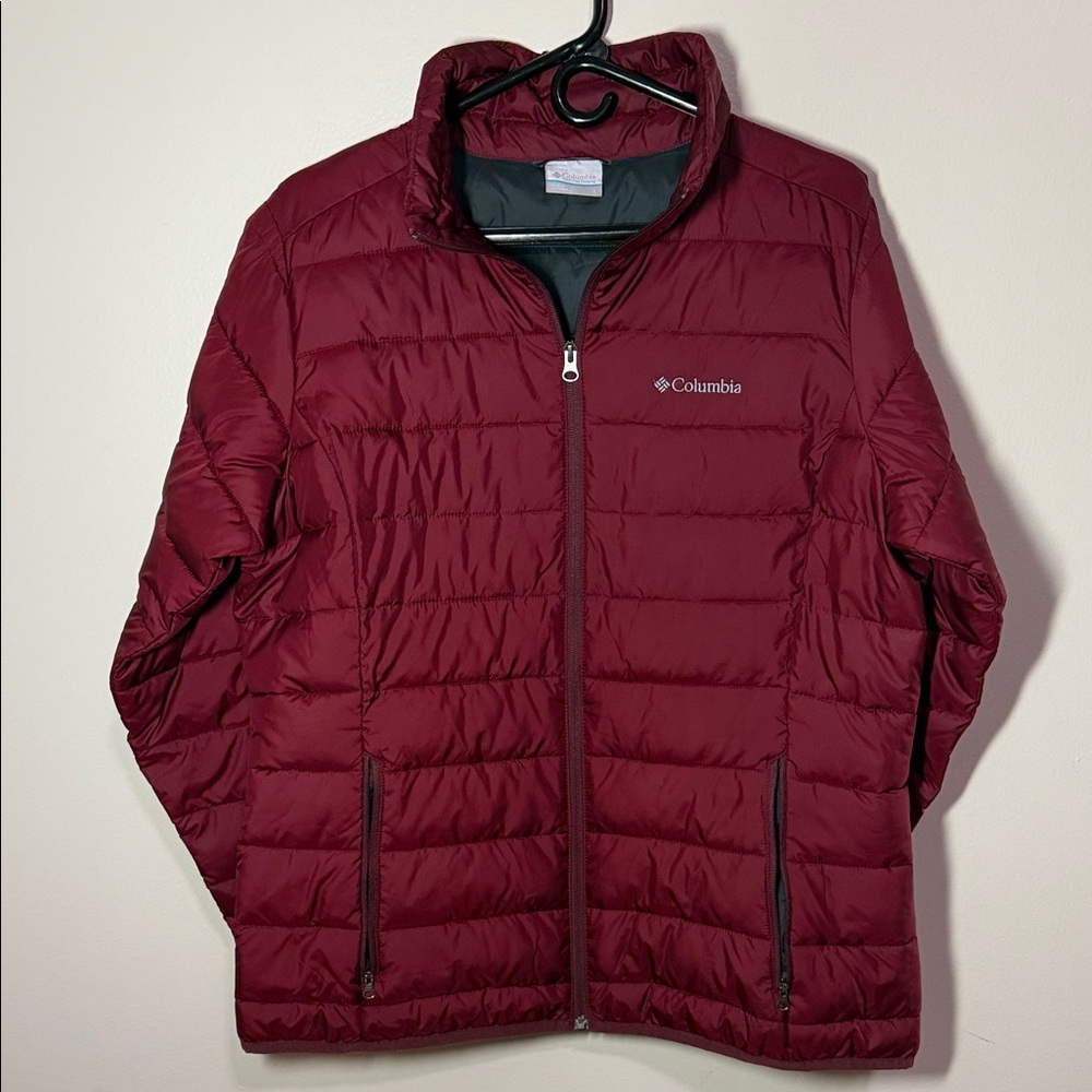 Columbia Maroon Quilted Jacket